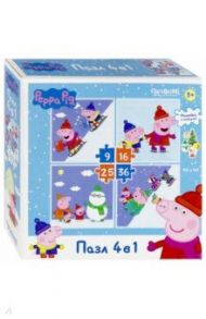 Peppa Pig. Набор 4 в 1 "Каток и санки" (04300)