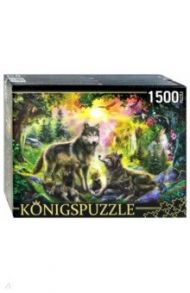 Puzzle-1500 "Ян П. КРАСНЫЙ. СЕМЬЯ ВОЛКОВ" (МГК1500-8487)