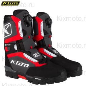 Ботинки Klim Klutch BOA Gore-Tex, Серо-красные