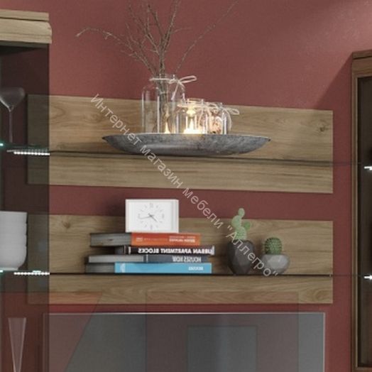 Полка ПЛ-2814 Гостиная Мелисса новая