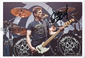 Автограф: Джейсон Ньюстед. Metallica