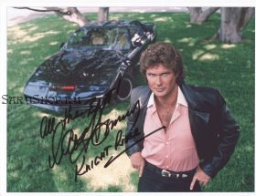 Автограф: Дэвид Хассельхофф. Рыцарь дорог / Knight Rider