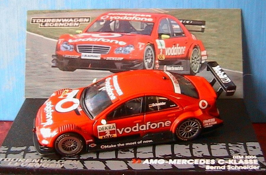 AMG Mercedes Benz C-KLASSE DTM 2006 (IXO-ALTAYA) 1/43