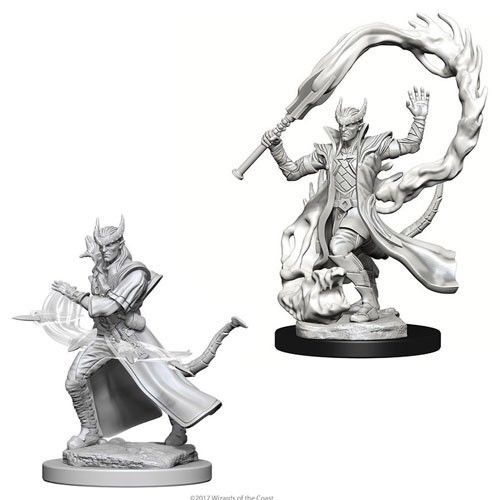 Dungeons & Dragons Miniatures: Tiefling Male Sorcerer