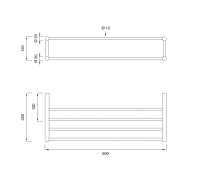 Полка Cea Design STEM STE 27 схема 2