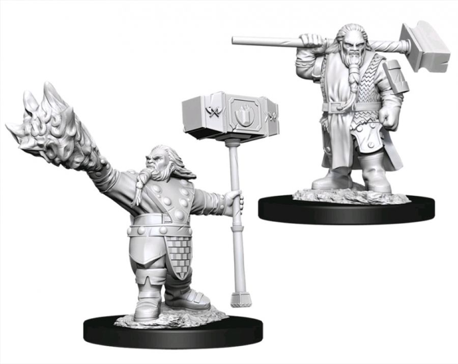 Dungeons & Dragons Nolzur’s Marvelous Miniatures: Dwarf Male Cleric