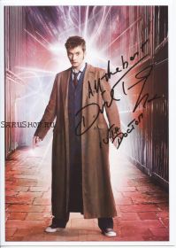Автограф: Дэвид Теннант. Доктор Кто / Doctor Who