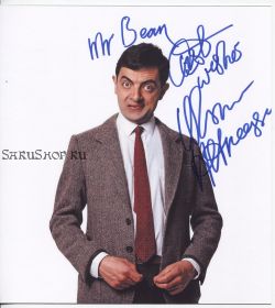 Автограф: Роуэн Эткинсон. Мистер Бин / Mr. Bean