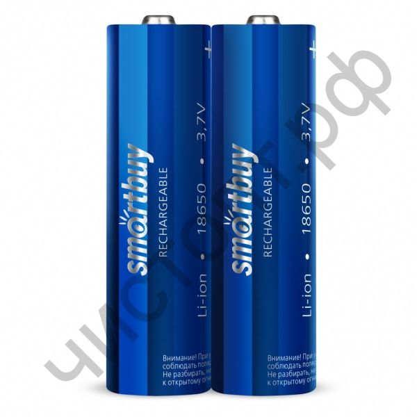 Аккум.Smartbuy LI18650-2000 mAh  2SP (50) (SBBR-18650-2S2000)