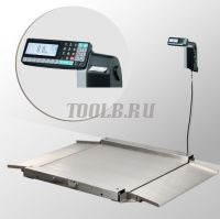 Масса-М 4D-LA.S-15/12-2000-RL Весы платформенные электронные с печатью этикеток