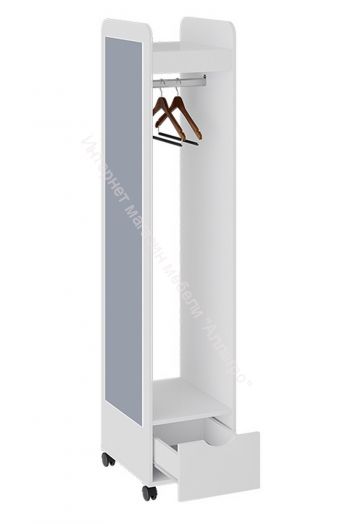 Вешалка комбинированная «Лайт» (Белый глянец)