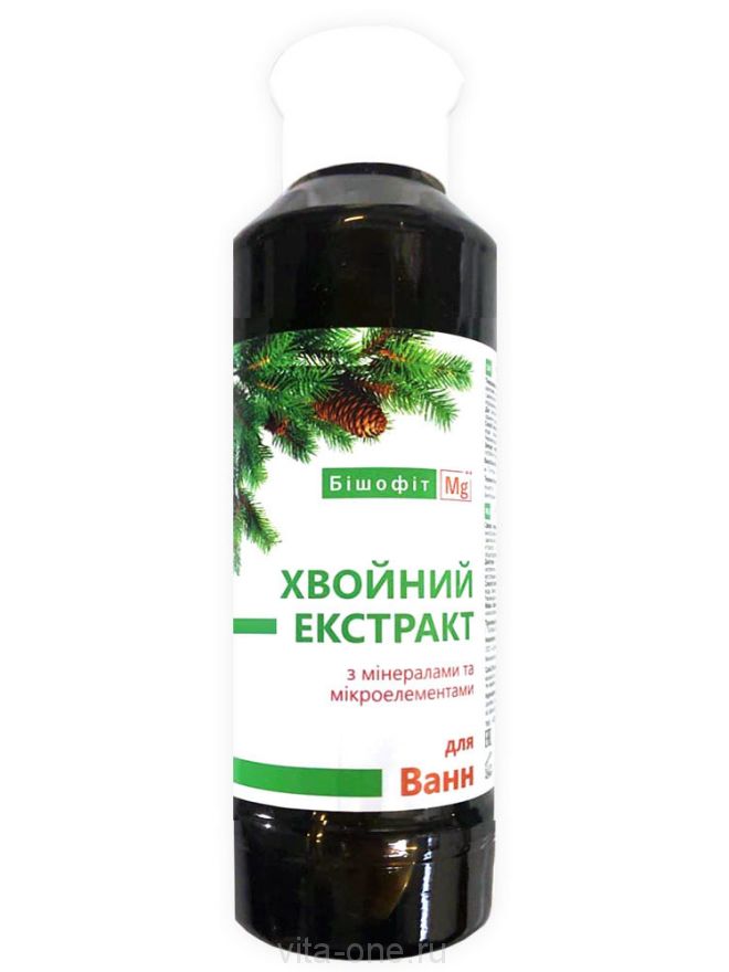 Хвойный экстракт с минералами и микроэлементами (Бишофит) 500 мл