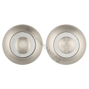 Ручка поворотная Punto (Пунто) BK6 ZR SN/CP-3 матовый никель/хром ID товара: 41117