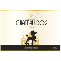 Лакомство шампанское для собак CHATEAU DOG 375 мл
