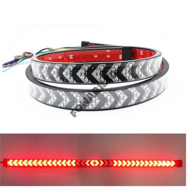 Светодиодная лента стоп сигнала LS-2-12-24V с бегущим поворотником