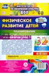 Физическое развитие детей 4-5 лет. Планирование НОД. Технол. карты. Июнь-август. 32 карты. ФГОС ДО