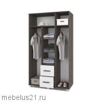 Шкаф 3-х створчатый Виора В-34