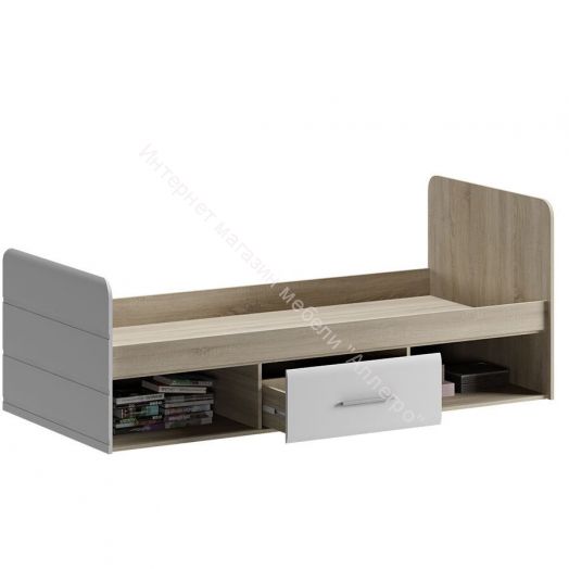 Кровать с настилом 0,9 ДН-45 "Инесса NEW"