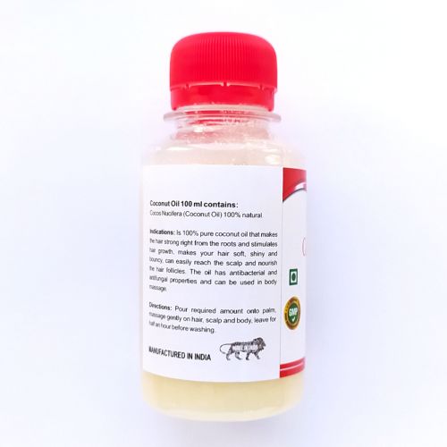 Масло кокосовое | Coconut oil | 100 мл | Karmeshu