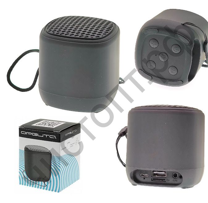 Колонка универс.с радио OT-SPB136 Черная (TF, USB, FM)