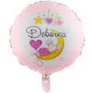 Шар круг "Девочка"