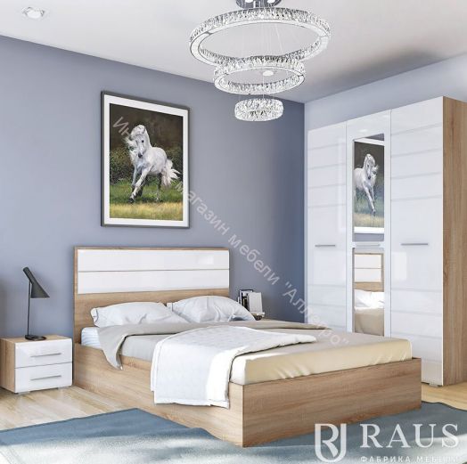 Спальня  "Инесса NEW" Композиции и модули