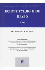 Конституционное право. Академический курс. Учебник в 3-х томах. Том 1 / Казанник Алексей Иванович, Костюков Александр Николаевич, Дитятковский Михаил Юрьевич