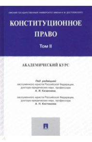 Конституционное право. Академический курс. Учебник в 3 томах. Том 2 / Казанник Алексей Иванович, Костюков Александр Николаевич, Дитятковский Михаил Юрьевич