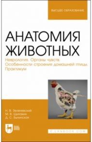 Анатомия животных. Неврология. Особенности строения домашней птицы. Практикум / Зеленевский Николай Вячеславович, Щипакин Михаил Валентинович, Былинская Дарья Сергеевна