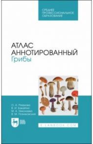 Атлас аннотированный. Грибы. Учебное пособие для СПО / Николаева Мария Андреевна, Позняковский Валерий Михайлович, Рязанова Ольга Александровна