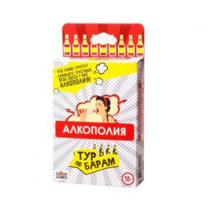 Настольная игра «Алкополия. Тур по Барам» 18+