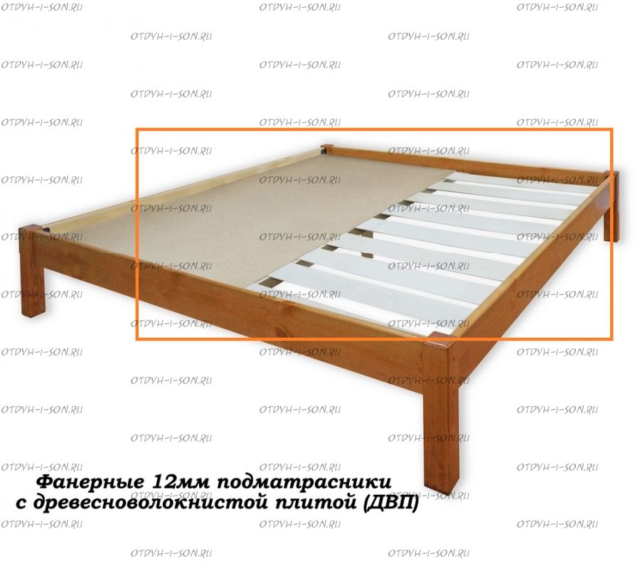 Комплект: подматрасники+ДВП (ВМК Шале)