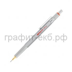 Карандаш мех.0.5мм Rotring 800 серебристый 1904449