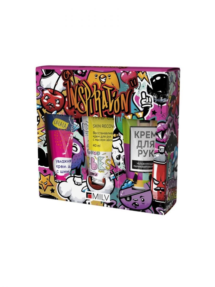 Набор Milv 18471 крема для рук "Inspiration" 3 шт по 40 мл