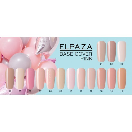 Elpaza  Rubber Base Cover Pink  06   10 мл