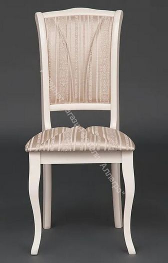 Стул Opera Ivory White - Бежевый - рисунок Золотистый (Op-sc)