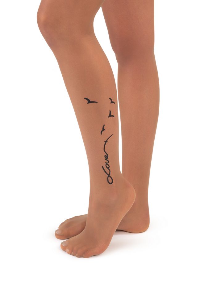 колготки MINIMI Tatoo Love 20