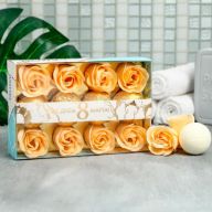 Подарочный набор С днем 8 марта мыло и бомбочки для ванной