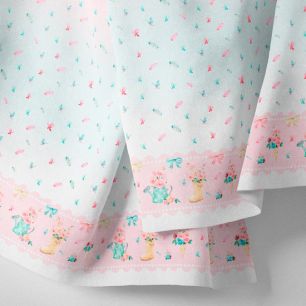 Хлопок - Бордюр Весенние хлопоты 25*75 limit