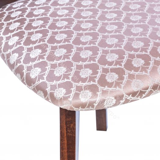 Стул Leset Орегон Орех шоколадный Т19/жаккард Yara diamond 37/3