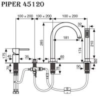 схема Emmevi Piper 45120