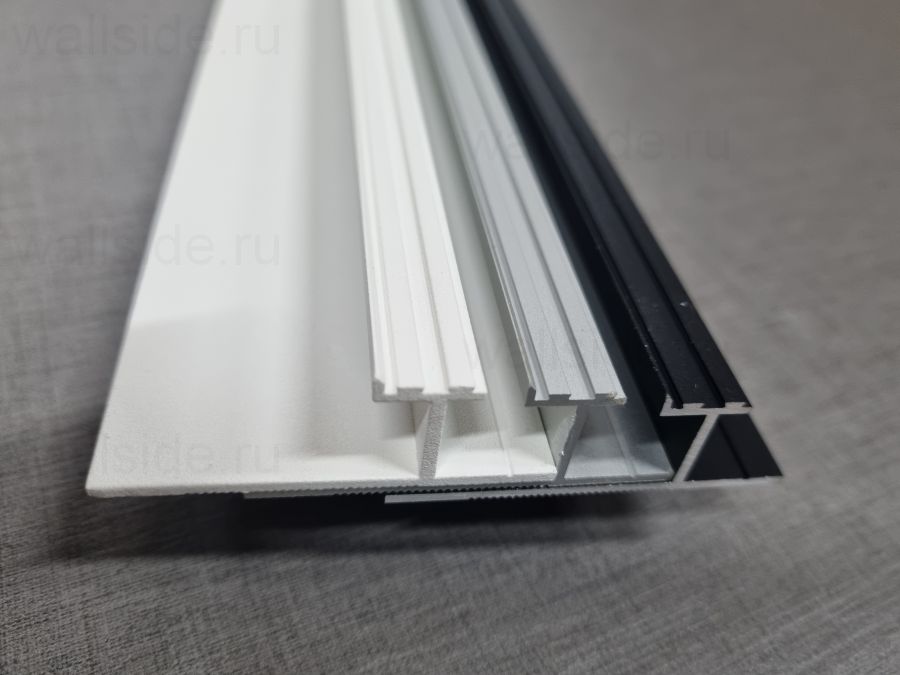 Теневой плинтус скрытого монтажа Pro Design 380 анодированный