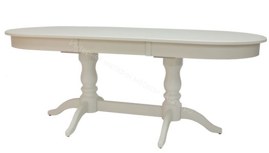 Стол раздвижной Leset Каролина 1P Слоновая кость 1013