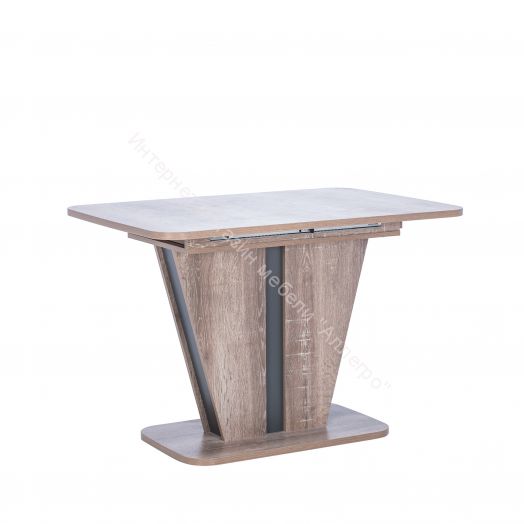 Стол раздвижной Leset Бари Дуб сакраменто/Антрацит