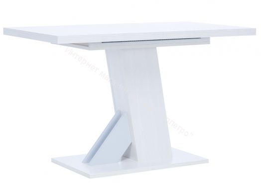 Стол раздвижной Leset Луссо Бодега белый/Серый