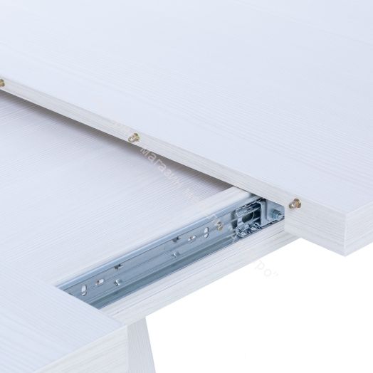 Стол раздвижной Leset Луссо Бодега белый/Серый