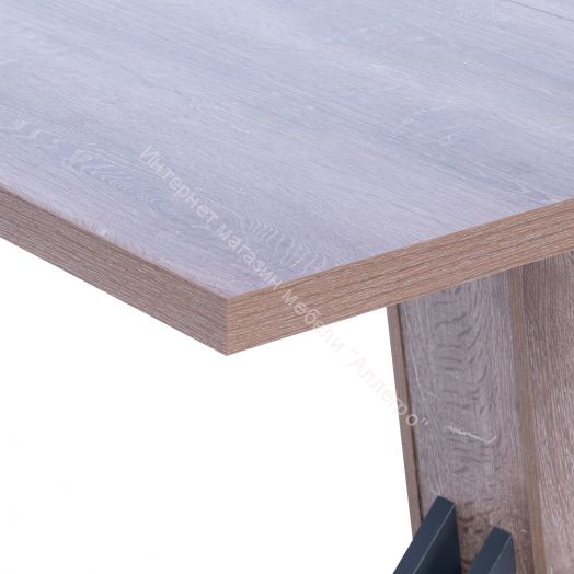 Стол раздвижной Leset Луссо Дуб сакраменто/Антрацит