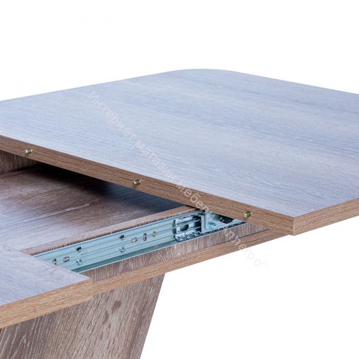 Стол раздвижной Leset Гросс Дуб сакраменто/Антрацит