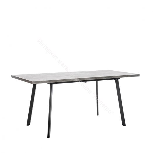 Стол раздвижной Leset Шенон 2Р металл Черный/Сосна Пасадена