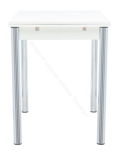 Стол раздвижной Leset Марсель 1Р Хром/Белый